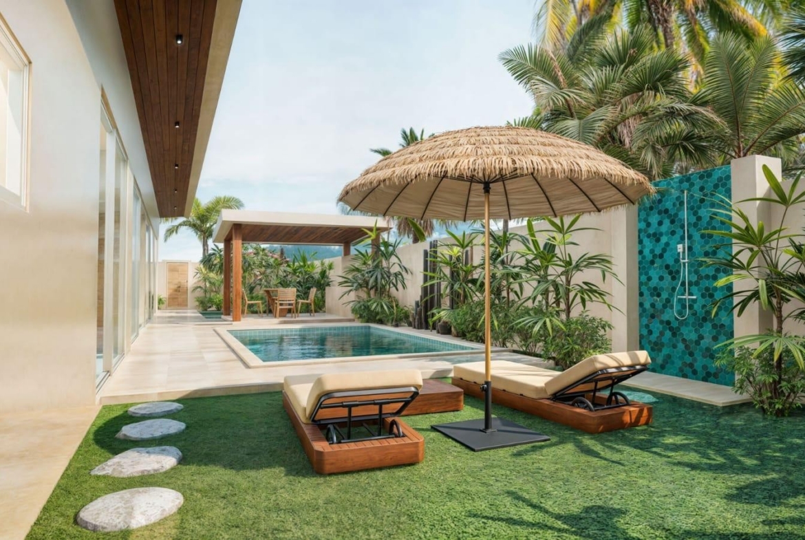 Ko Samui Maenam Villas Outdoor Area