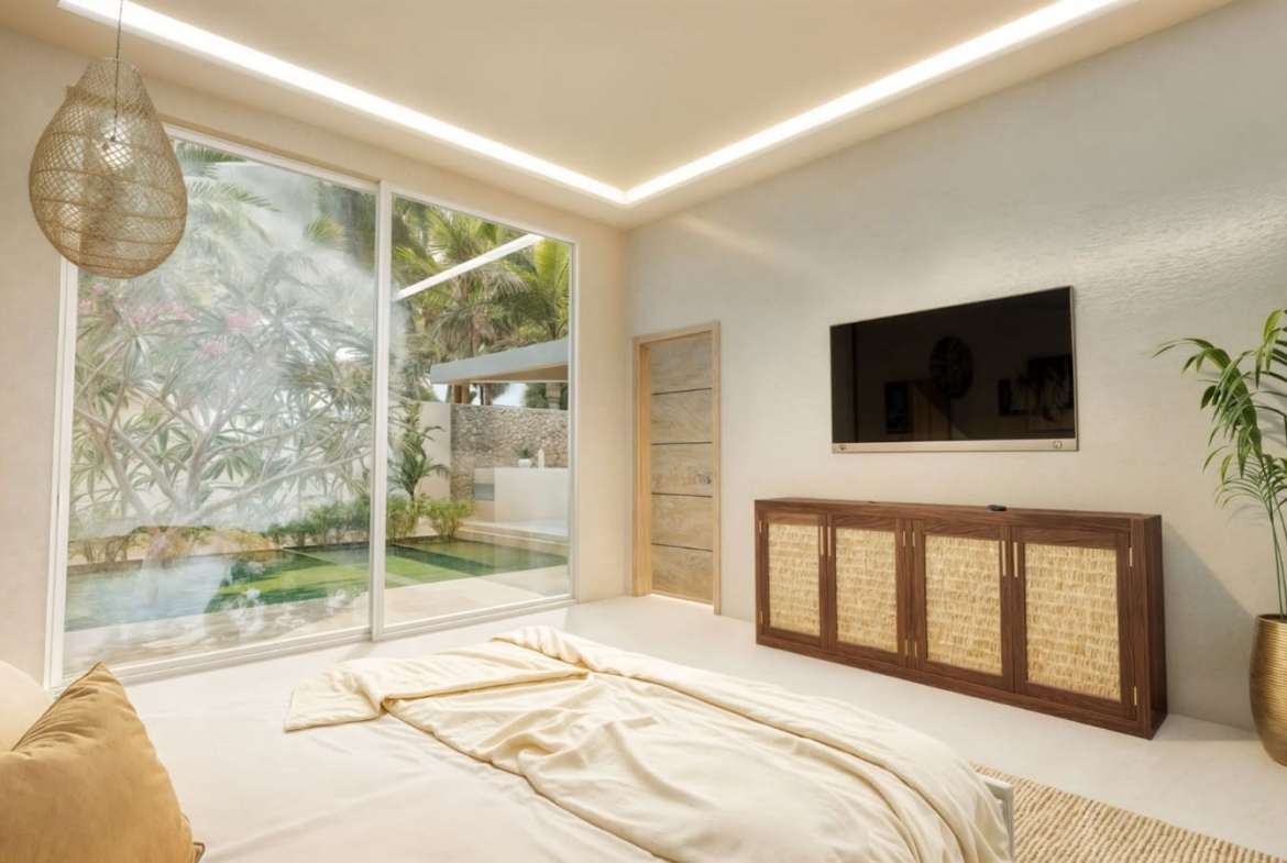 Ko Samui Maenam Villas Bedroom
