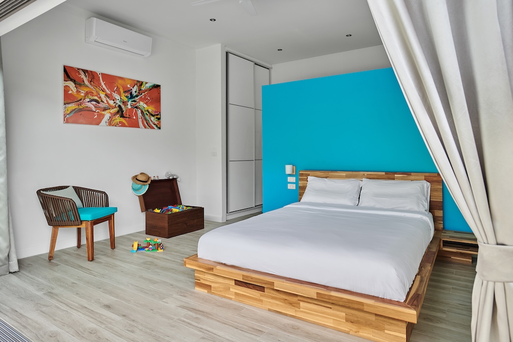 Ko Samui Modern Pool Villa bedroom