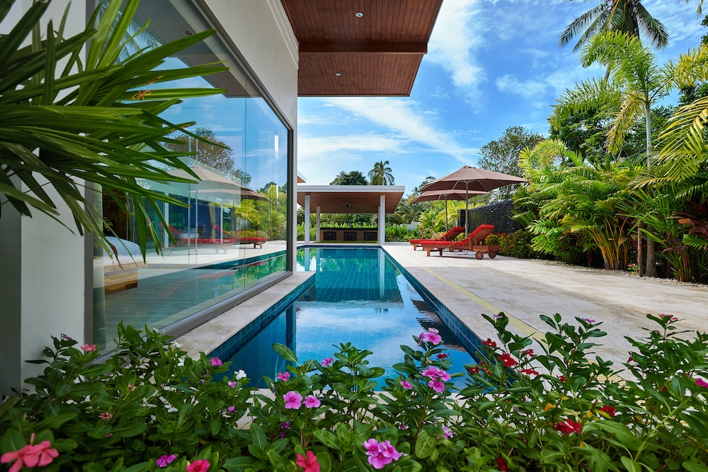 Ko Samui Modern Pool Villa Exterior