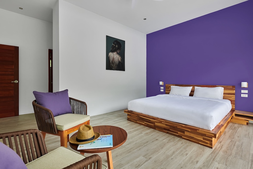 Ko Samui Modern Pool Villa Bedroom