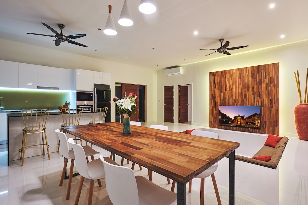 Ko Samui Modern Pool Villa Dining
