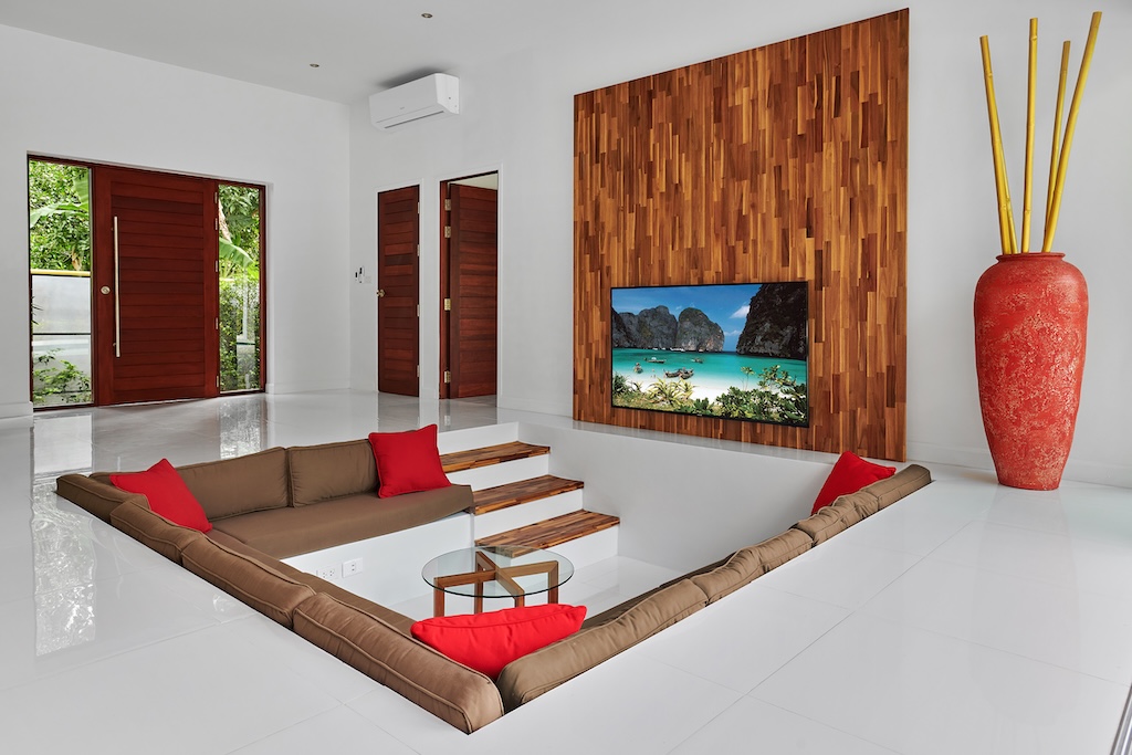 Ko Samui Modern Pool Villa Sunken Seating