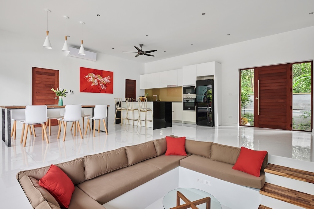 Ko Samui Modern Pool Villa Lounge