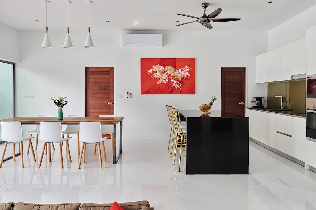 Ko Samui Modern Pool Villa Kitchen