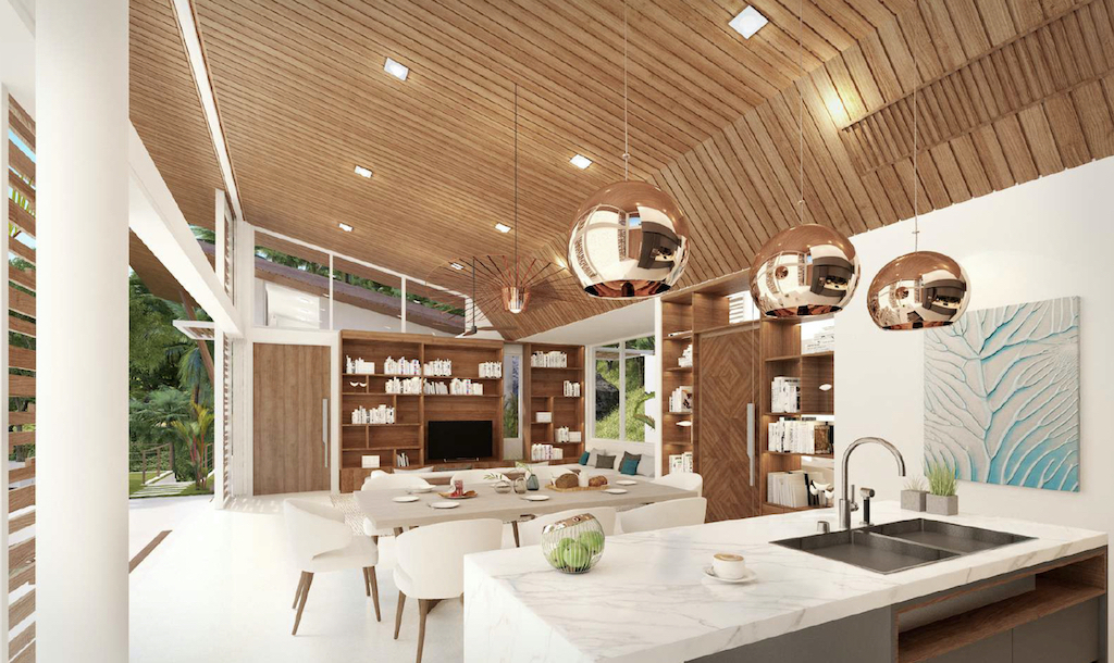 Ko Samui Pacific Palisade Living Area