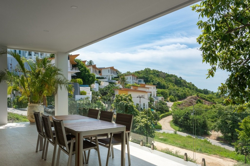 Ko Samui Plai Laem Property Balcony