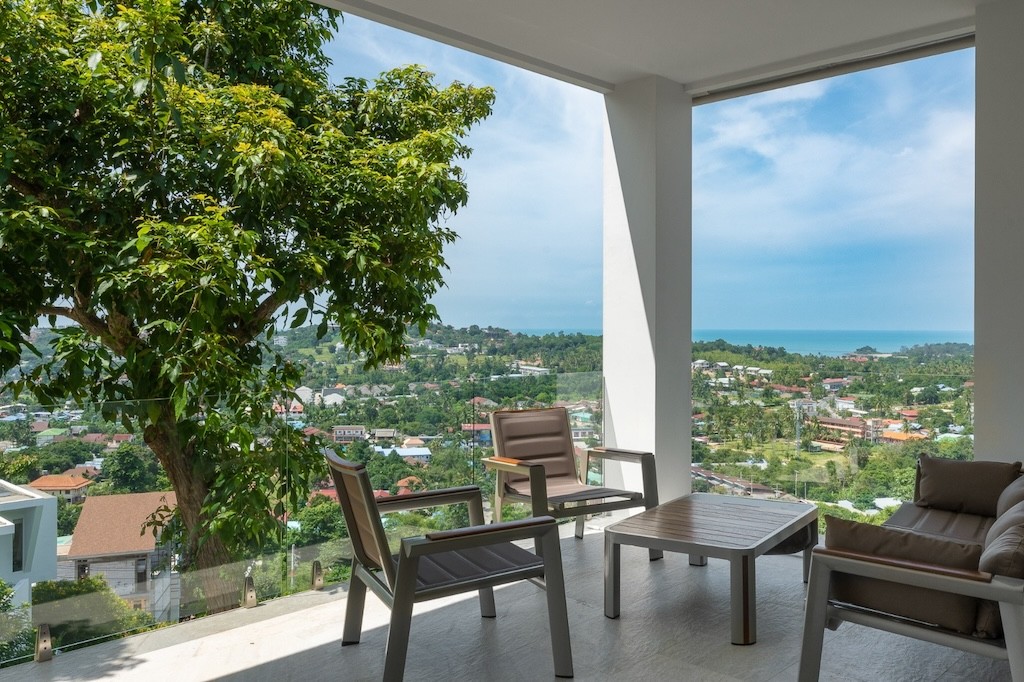 Ko Samui Plai Laem Property Balcony View