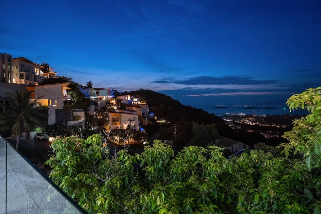 Ko Samui Plai Laem Property Night View