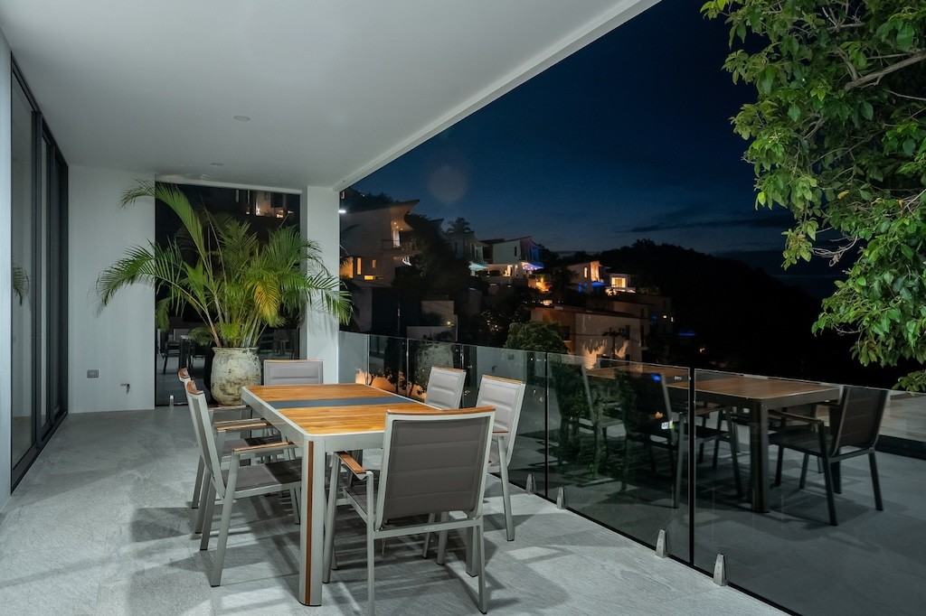 Ko Samui Plai Laem Property Covered Balcony