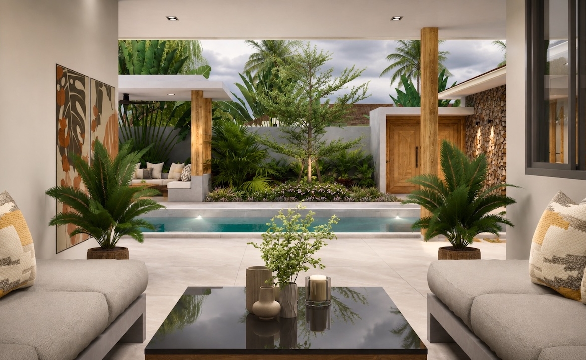 Ko Samui Pool Villas For Sale Seating