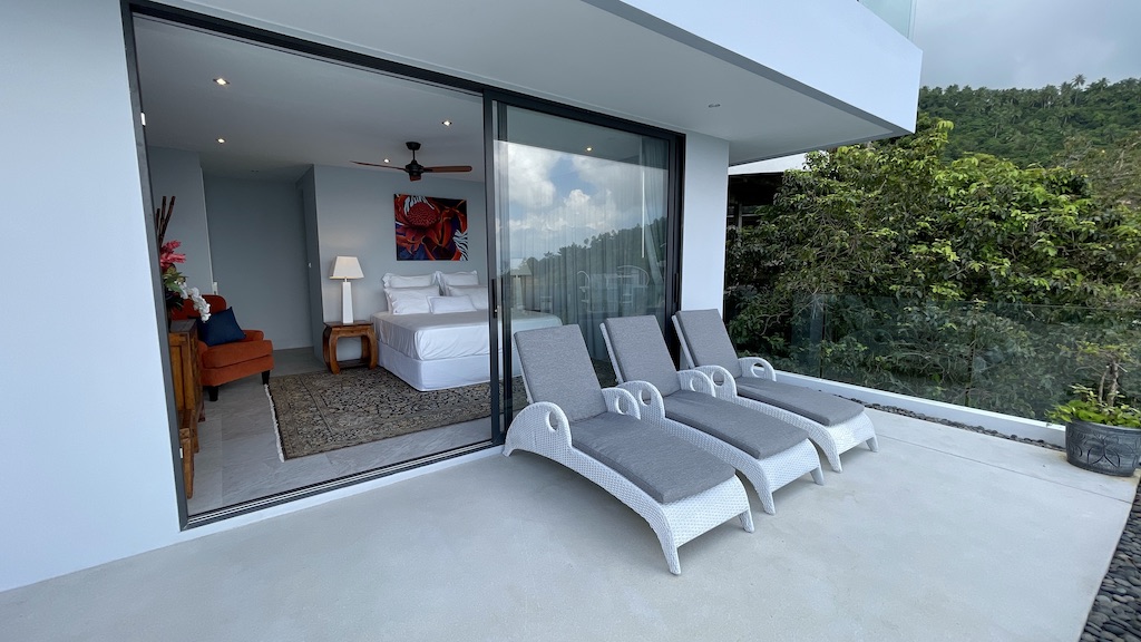 Ko Samui Property Bedroom Terrace