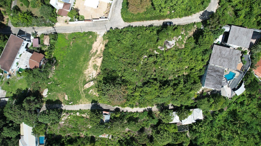 Ko Samui Sea View Land Chaweng Aerial Above