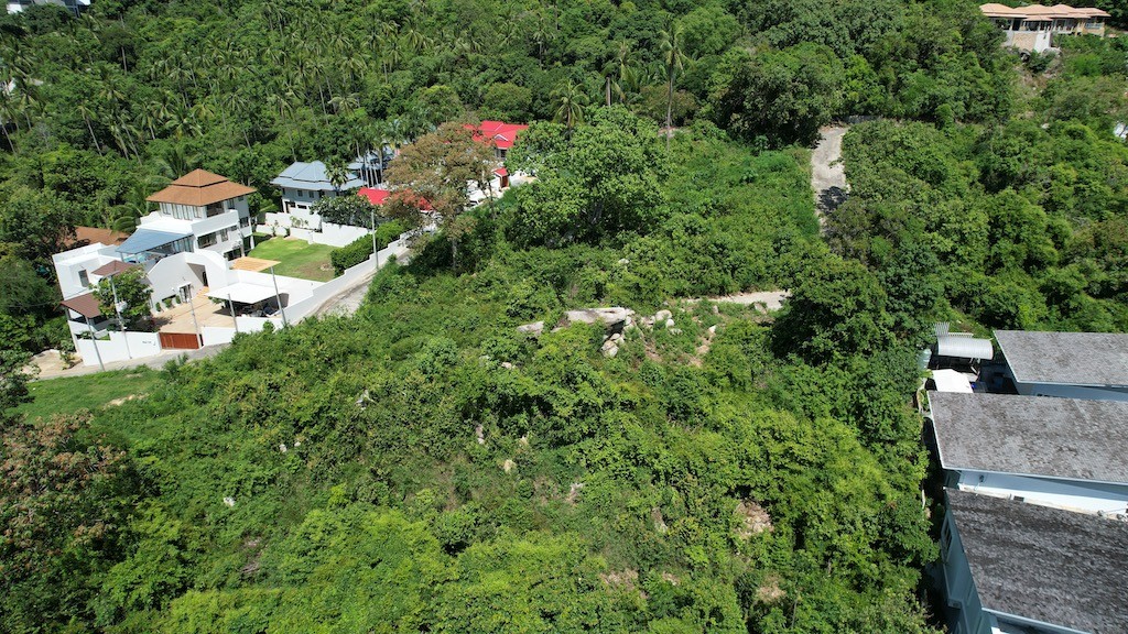 Ko Samui Sea View Land Chaweng Aerial
