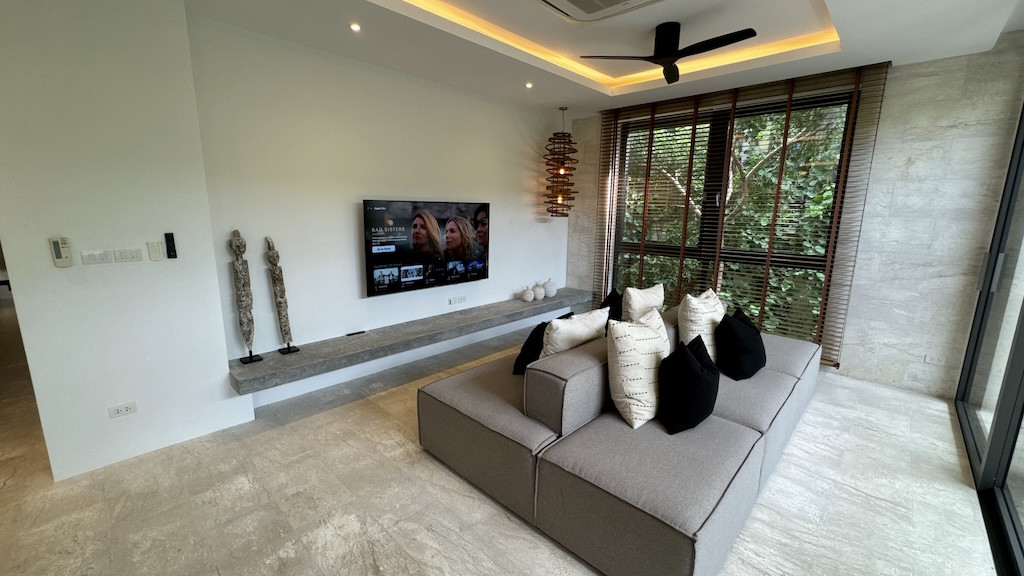 Ko Samui Sea View Villa Lower Lounge