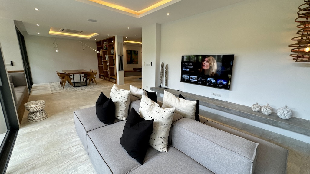 Ko Samui Sea View Villa Lower Lounge
