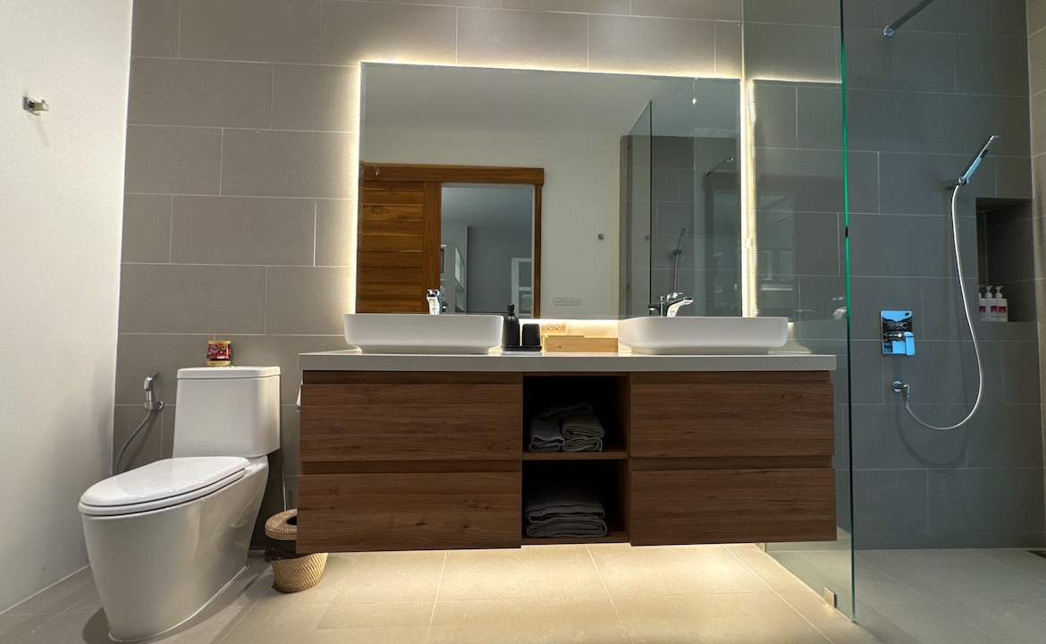 Ko Samui Sea View Villa Bathroom