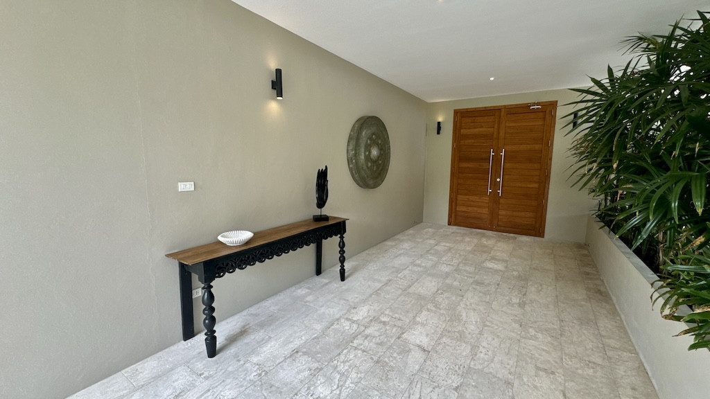 Ko Samui Sea View villa Lower Entrance