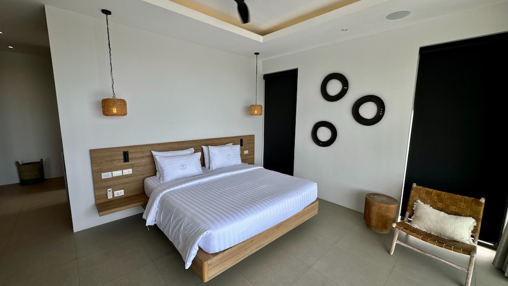 Ko Samui Sea View Villa Master Bedroom