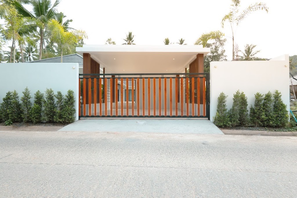 Ko Samui Villa Lamai Driveway