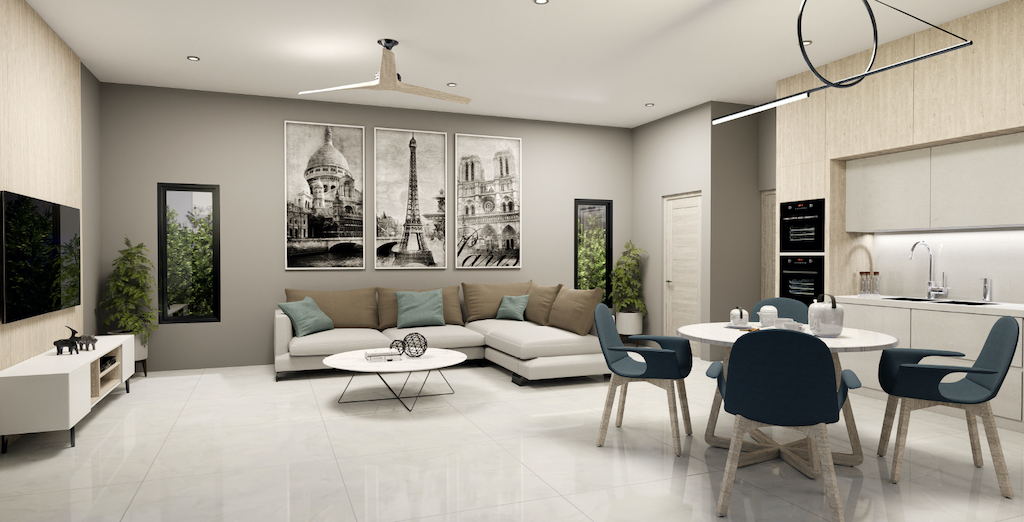 Ko Samui Villas Living Area