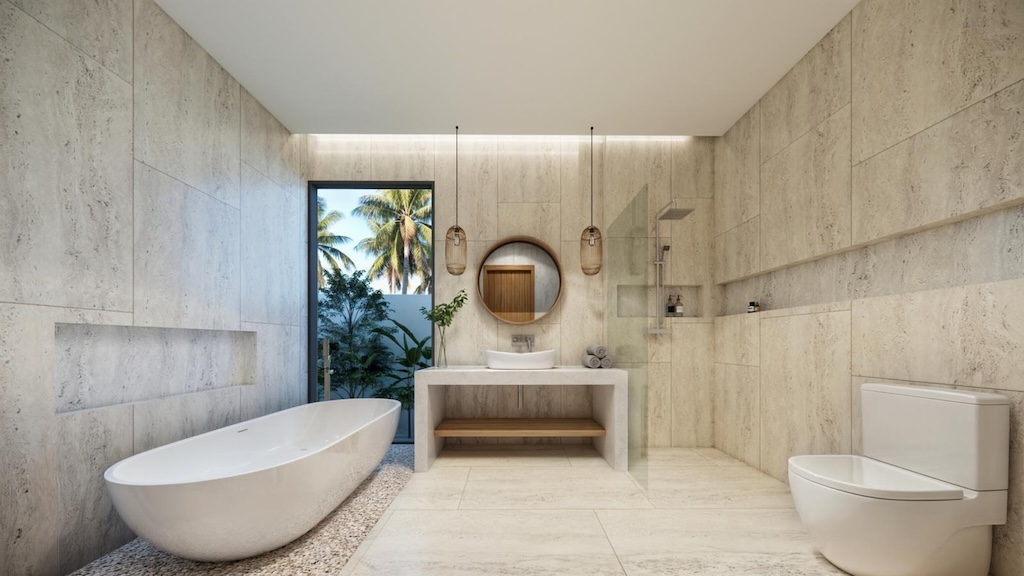 Ko Samui Villas Bang Po Bathroom