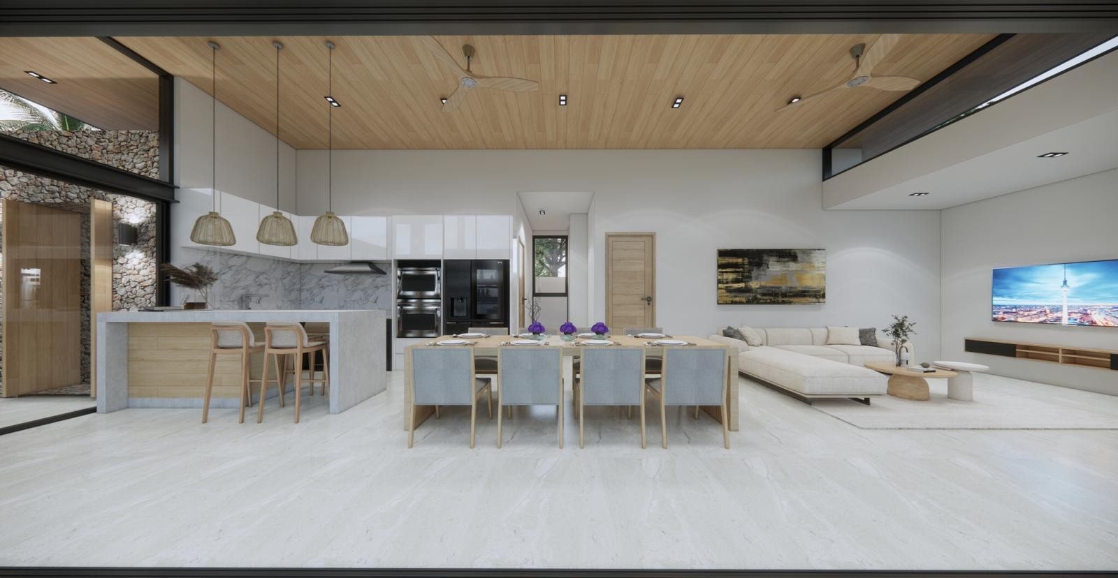 Koh Samui Villas For Sale Living Space