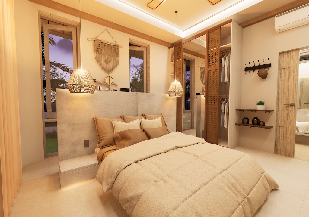 Koh Phangan Coco View Properties Bedroom