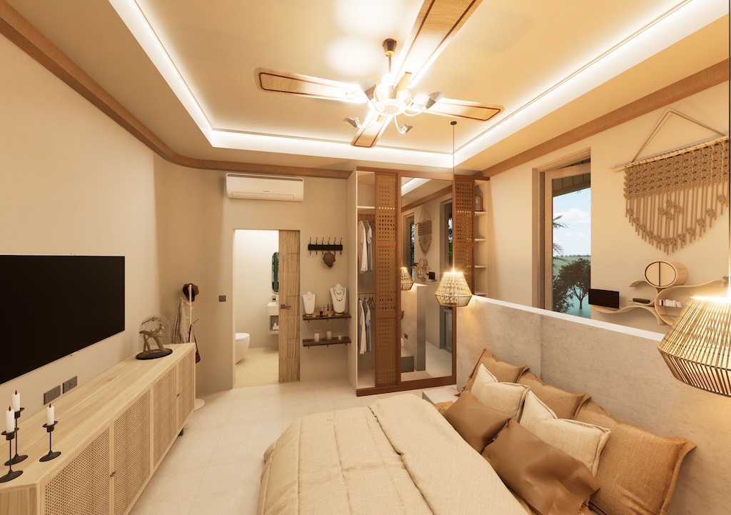 Koh Phangan Coco View Properties Bedroom