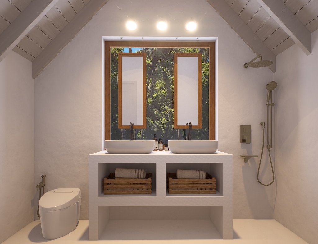 Koh Phagan ERA Tropical Residence Bathroom