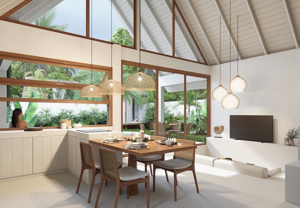 Koh Phangan Pool Villas For Sale Dining