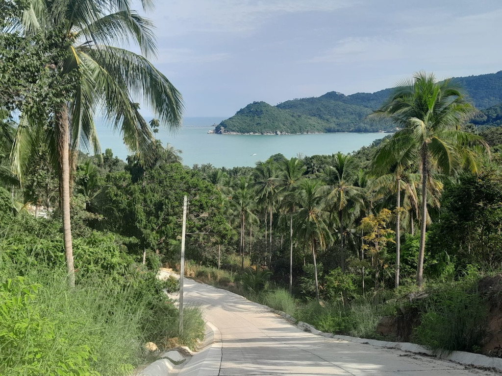 Koh Phangan Sea View Land Road