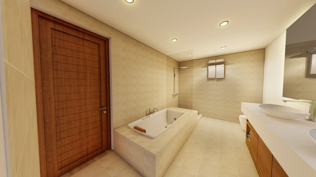 Koh Phangan Villas Bathroom