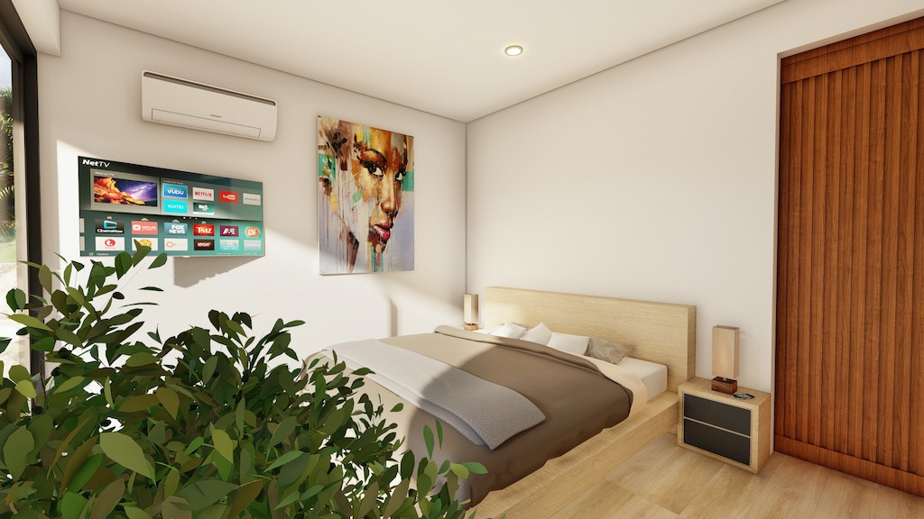 Koh Phangan Villas Bedroom 2
