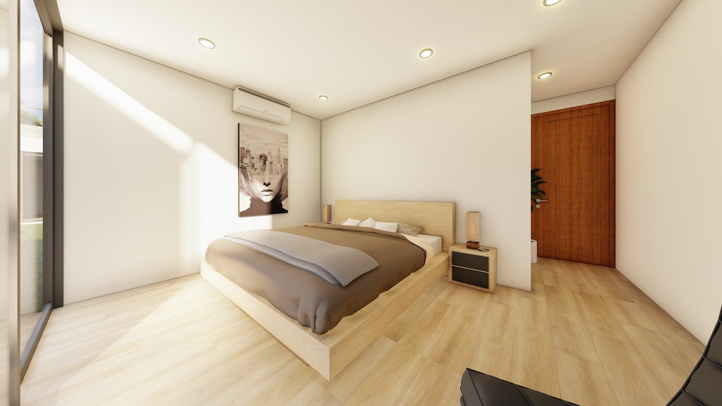 Koh Phangan Villas Bedroom