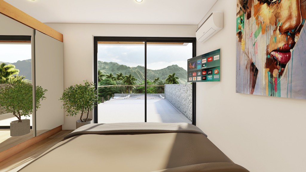 Koh Phangan Villas Bedroom