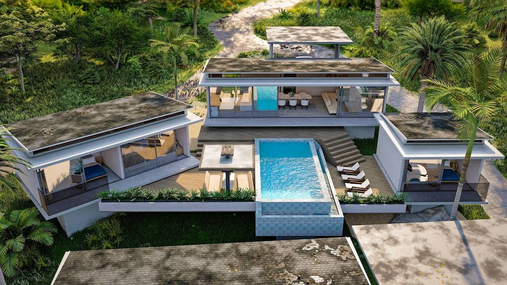 Koh Phangan Villas For Sale Render