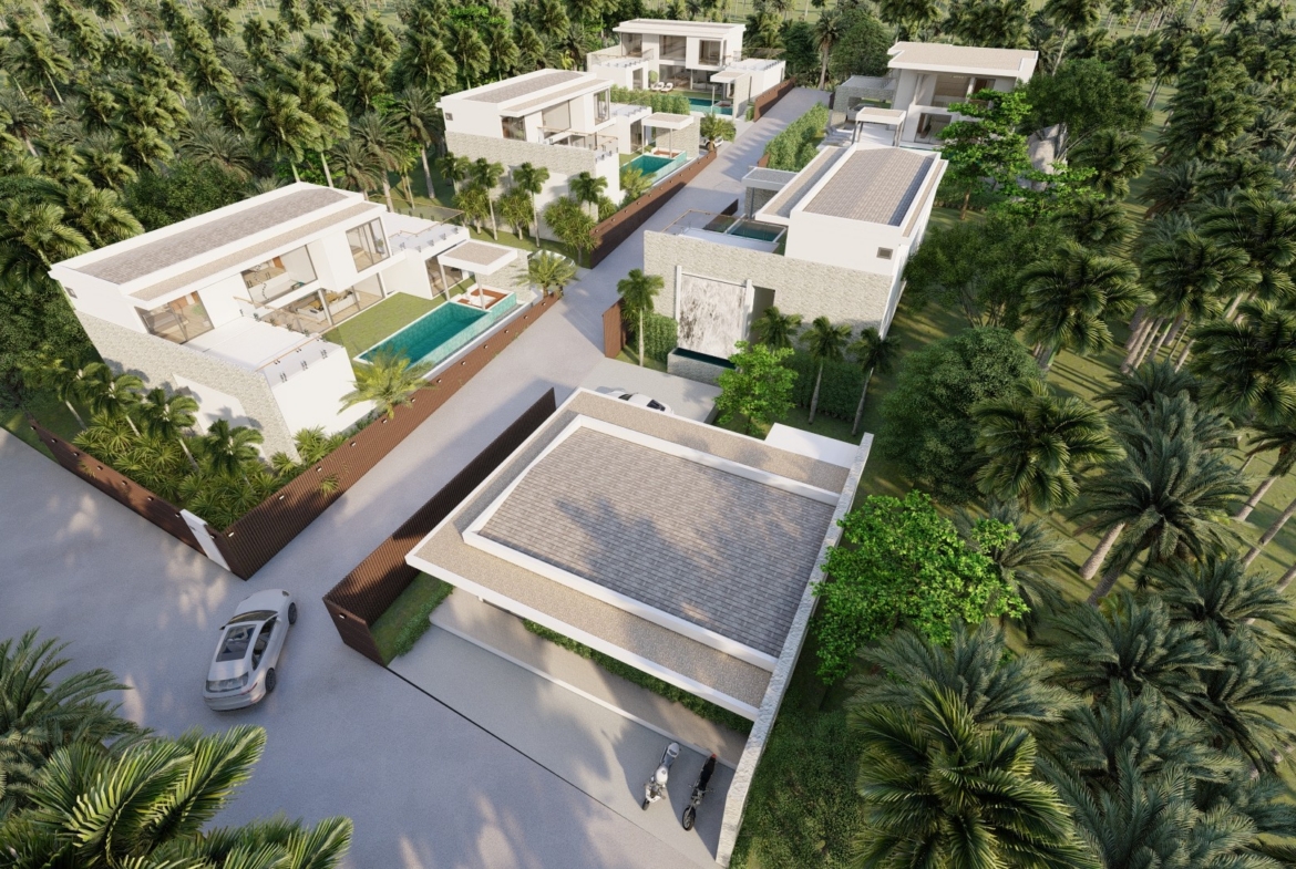 Koh Phangan Villas Site Render