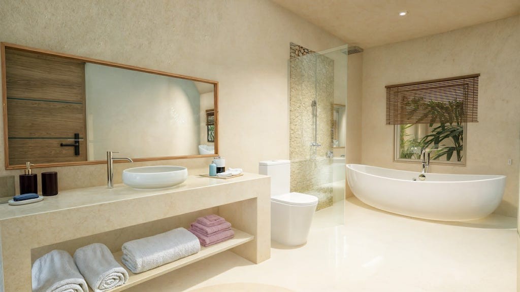 Koh Samui 3 Bed Villas Bathroom