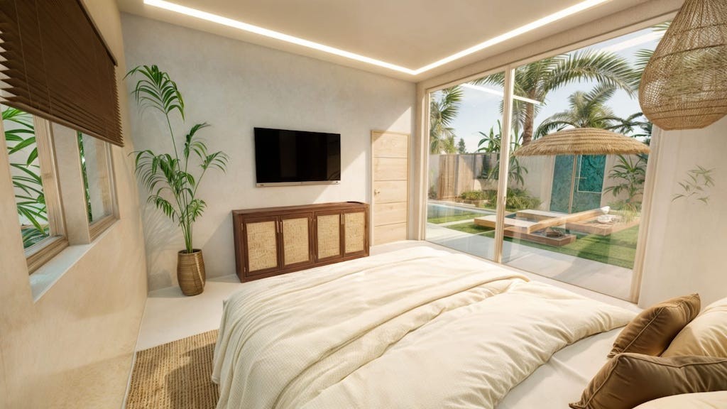 Koh Samui 3 Bed Villas Bedroom