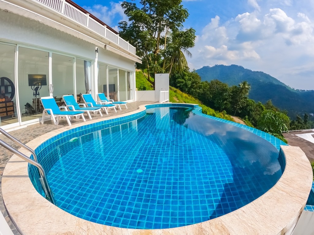 Koh Samui 3 Bedroom Sea View Property Pool
