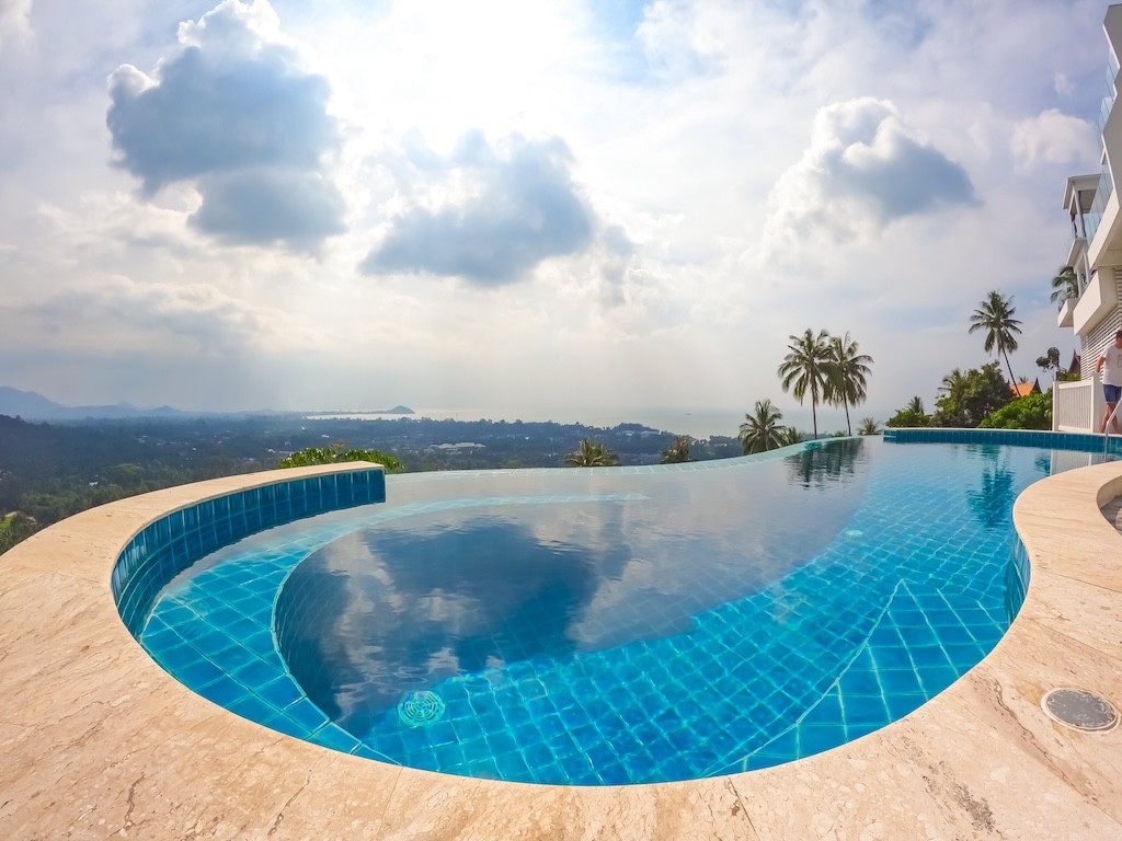Koh Samui 3 Bedroom Sea View Property Pool View