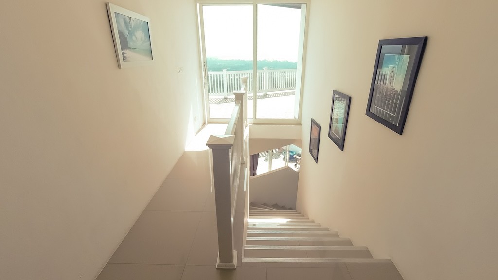 Koh Samui 3 Bedroom Sea View Property Stairs