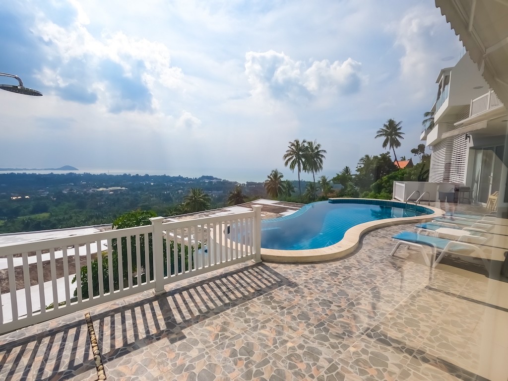 Koh Samui 3 Bedroom Sea View Property Pool And Terrace