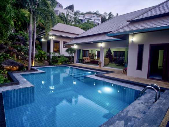 Koh Samui 4-Bedroom Sea View Villa