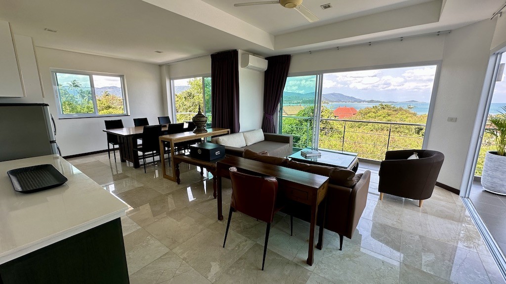 Koh Samui Apartment Building Open Living Space