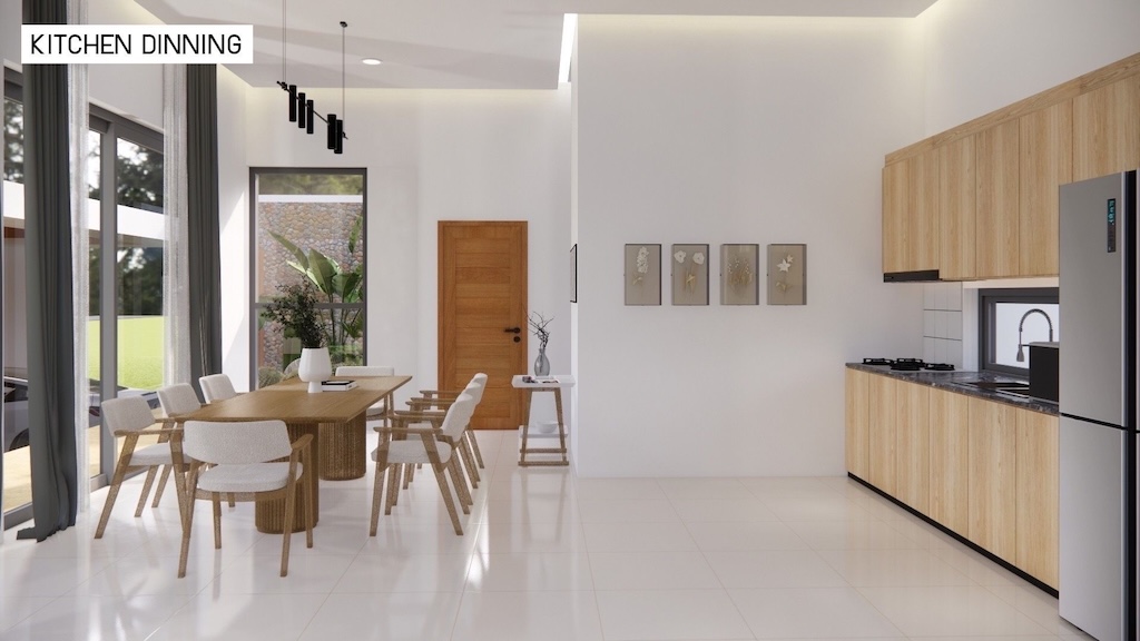 Koh Samui Bang Makham Property Kitchen