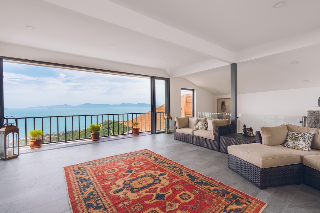 Koh Samui Bang Po Villa For Sale Entrance Lounge