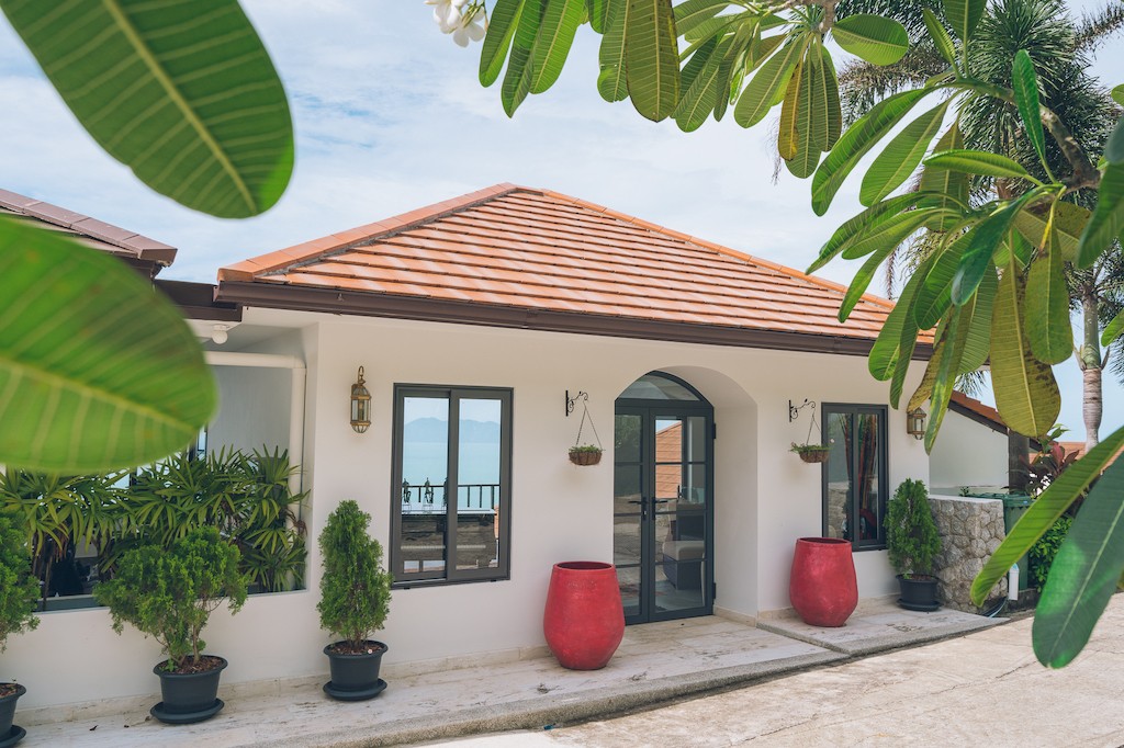 Koh Samui Bang Po Villa For Sale Entrance