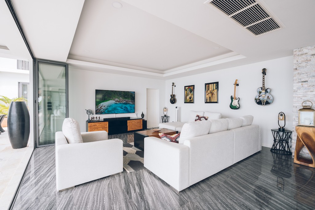 Koh Samui Bang Po Villa For Sale Lounge